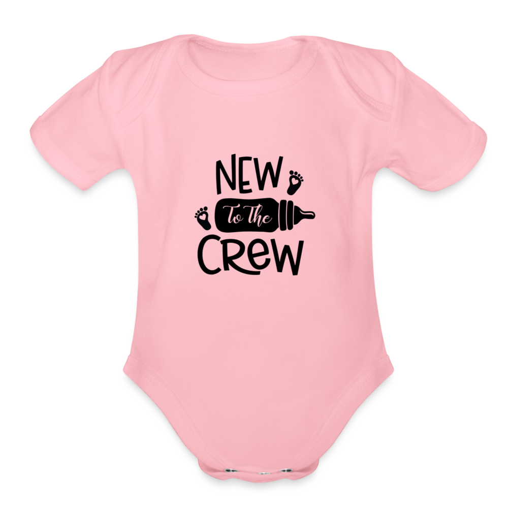 Welcome to the Crew Onesie - light pink