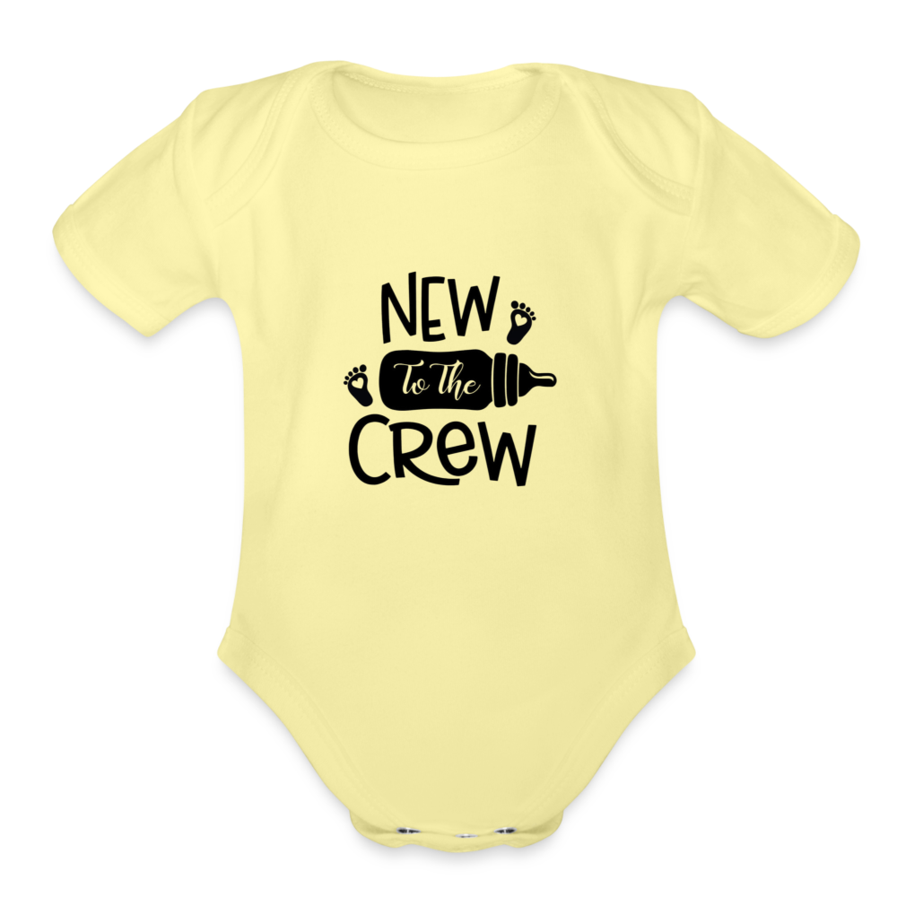 Welcome to the Crew Onesie - washed yellow